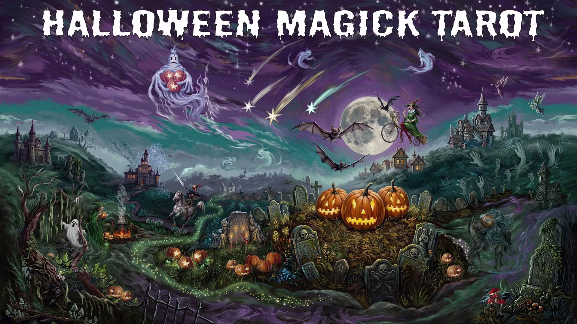 Halloween Magick Tarot: Second Edition