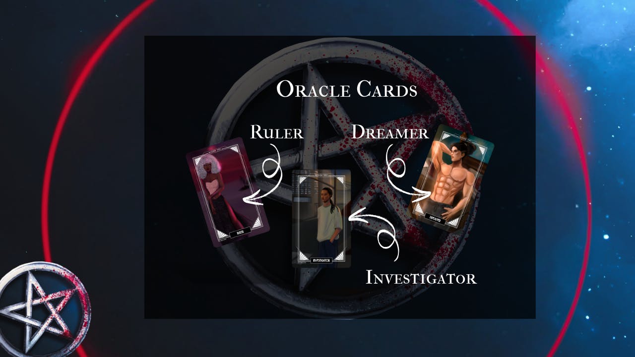 Set of 3 Oracle Cards