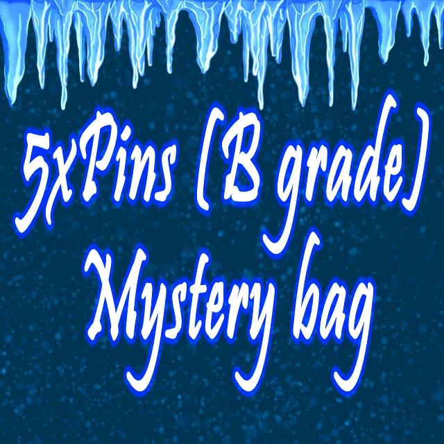 5x PINS - B Grade (Blind bag)