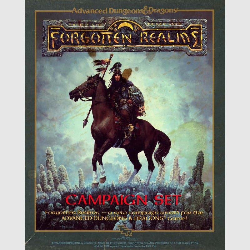 Forgotten Realms Campaign Set (July 1987)