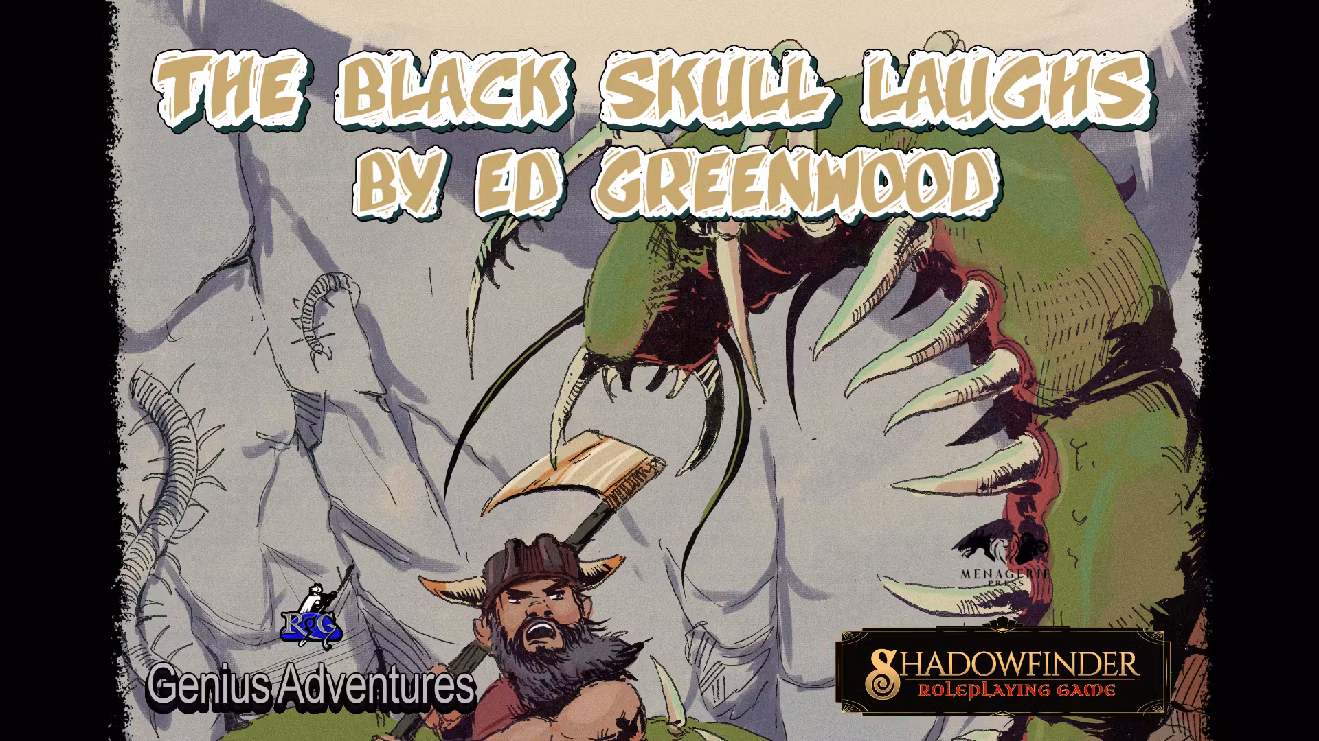 Ed Greenwood's The Black Skull Laughs for Shadowfinder RPG