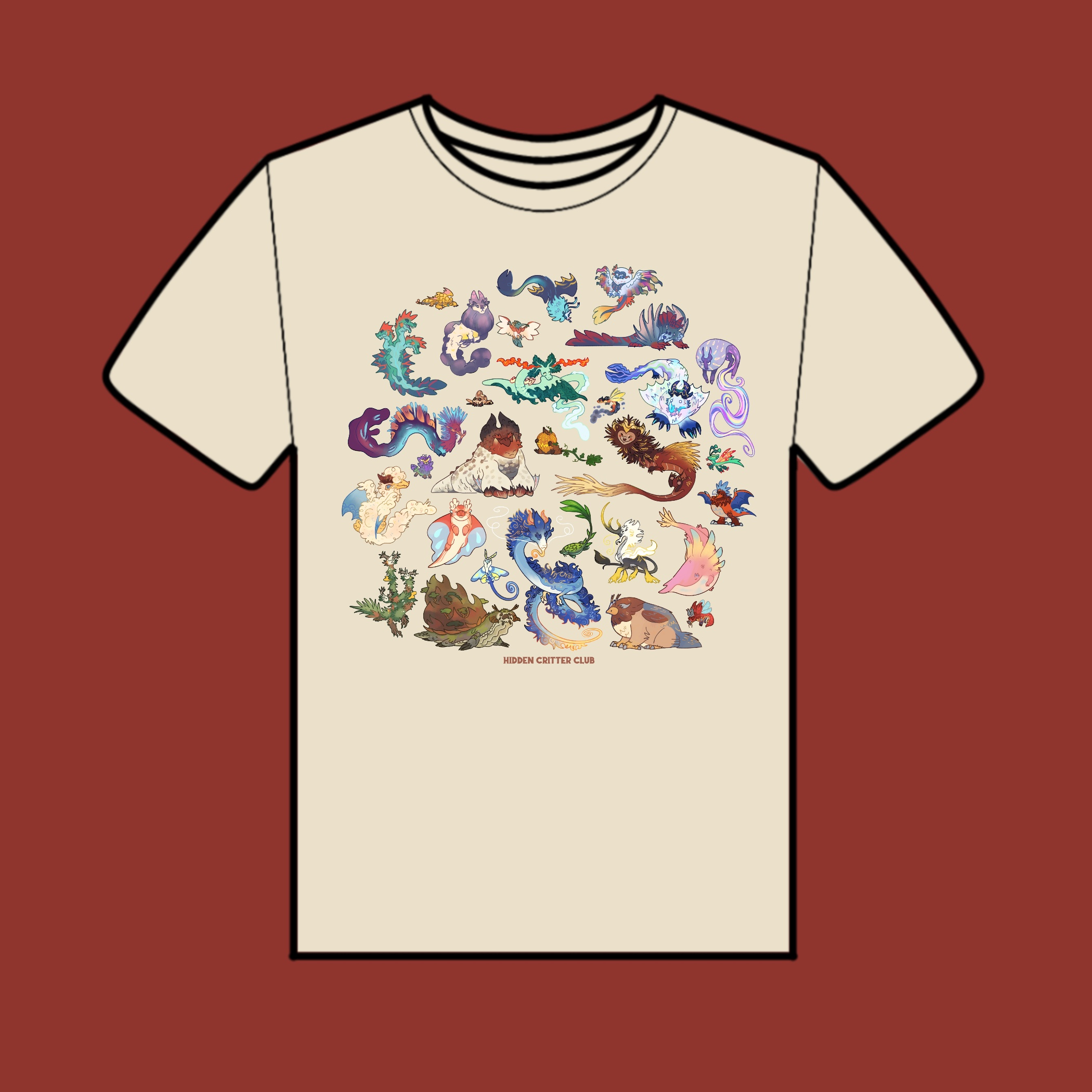 Hidden Critter Compendium T-Shirt