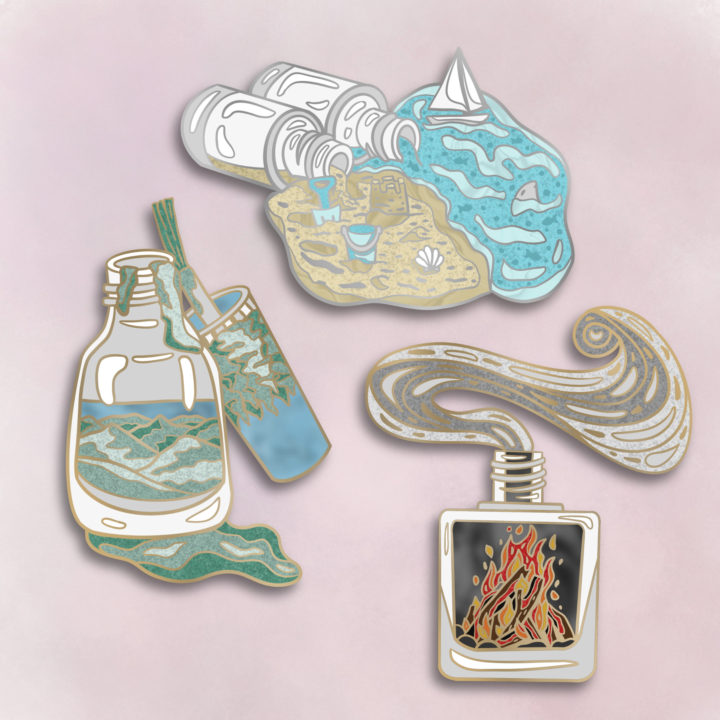 Full Size Bottle Trio