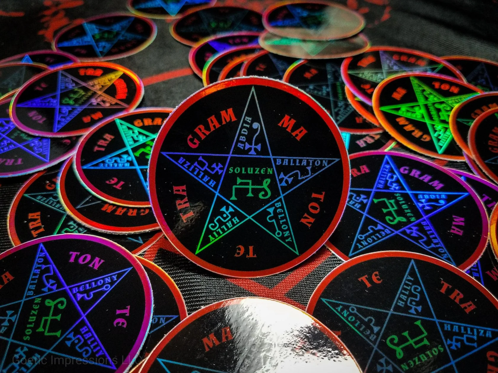 Tetragrammaton Sticker