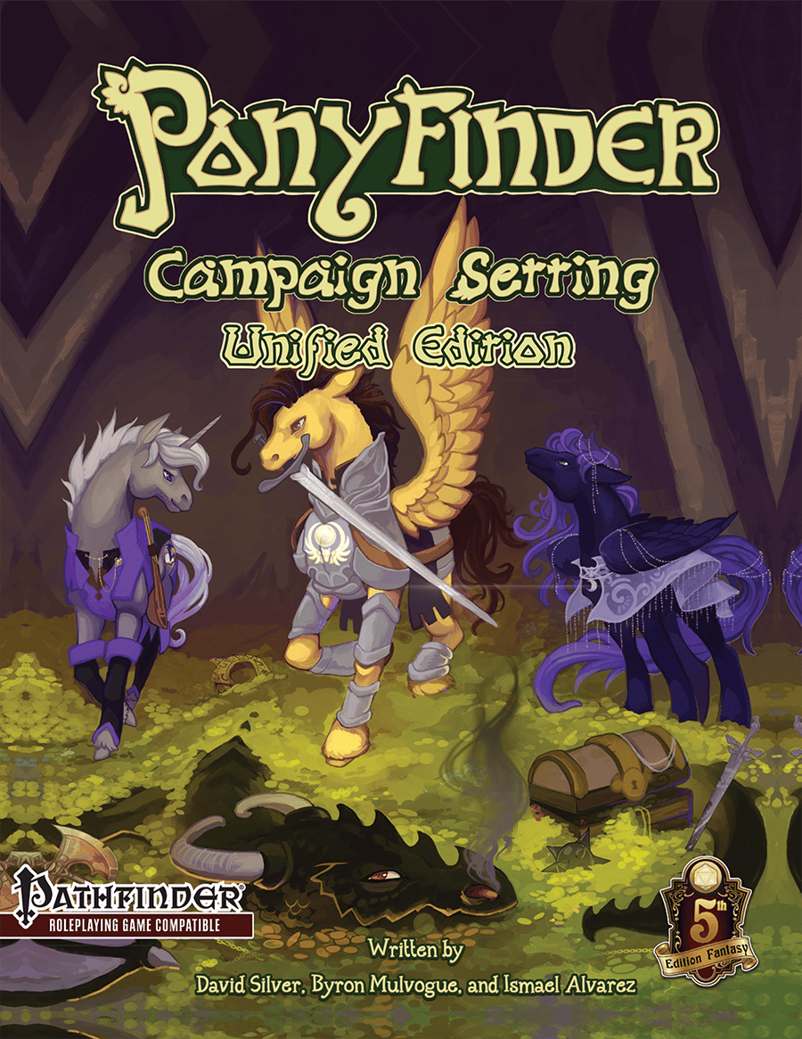 Ponyfinder Campaign Setting(Digital,Pathfinder AND 5E)