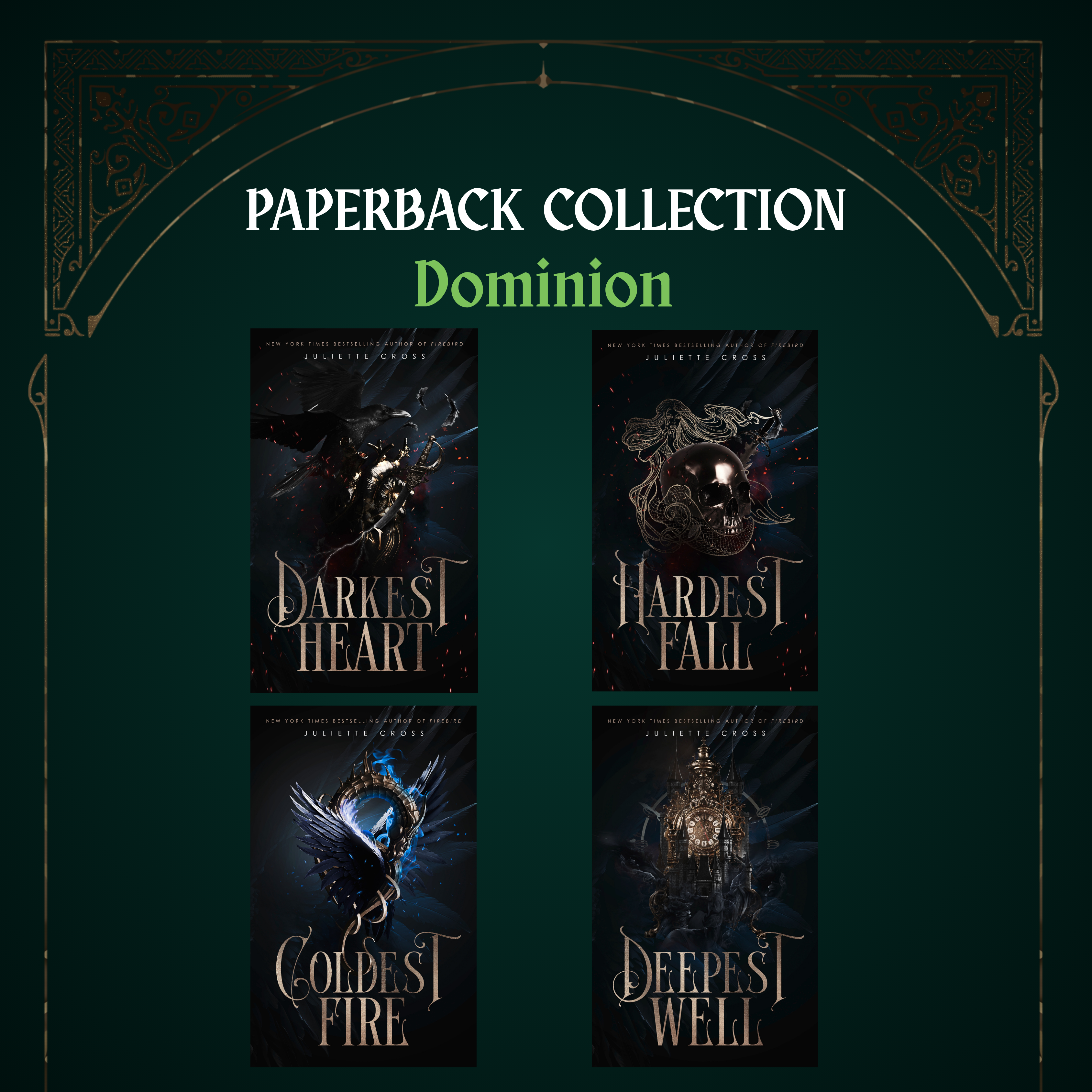 Signed Paperback Set: DOMINION