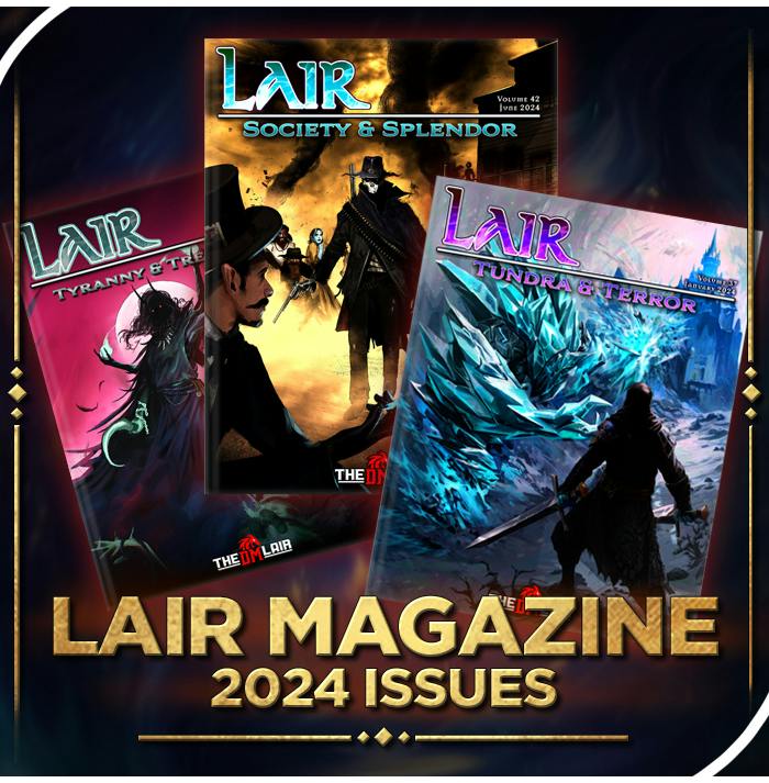 Lair Magazine 2024 Issues