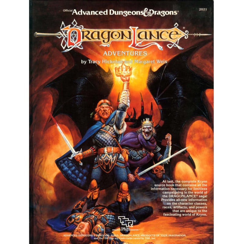 Dragonlance Adventures (September 1987)