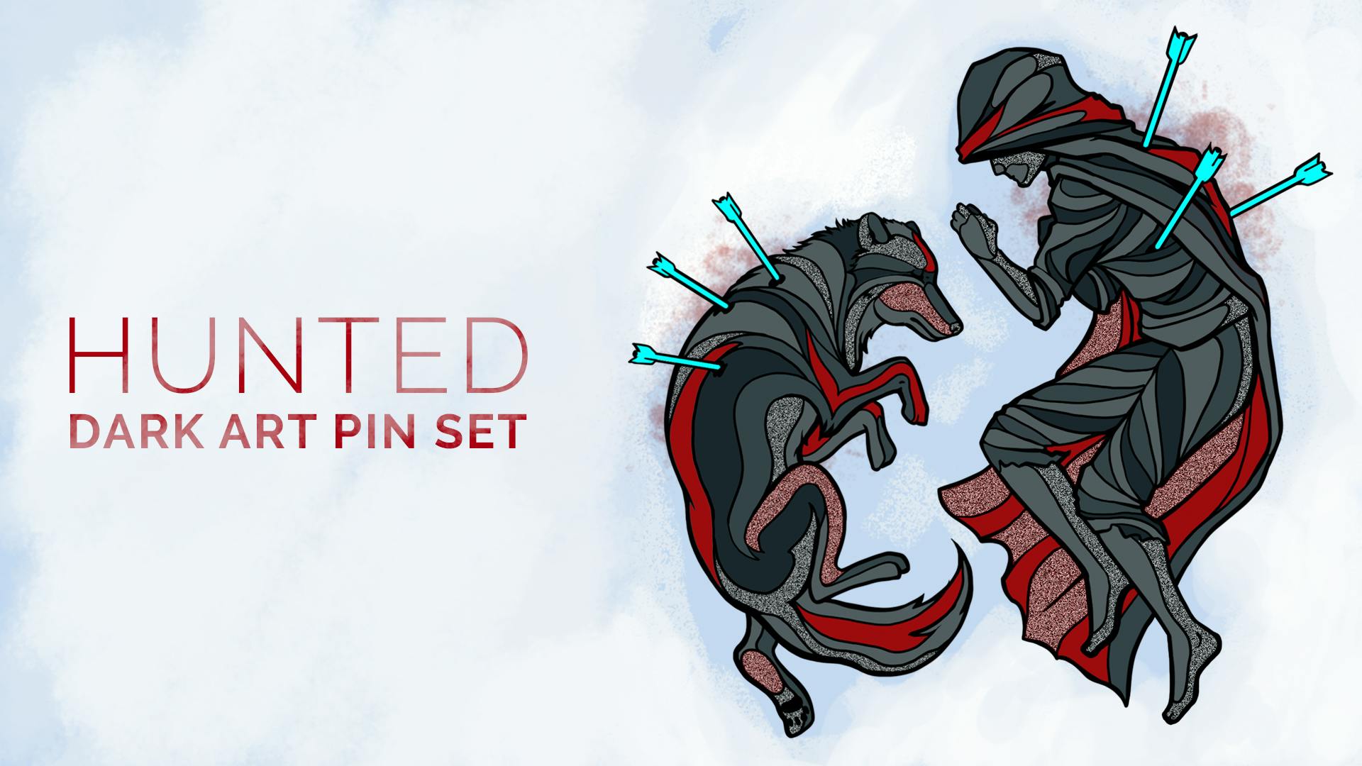 Hunted Pin Set