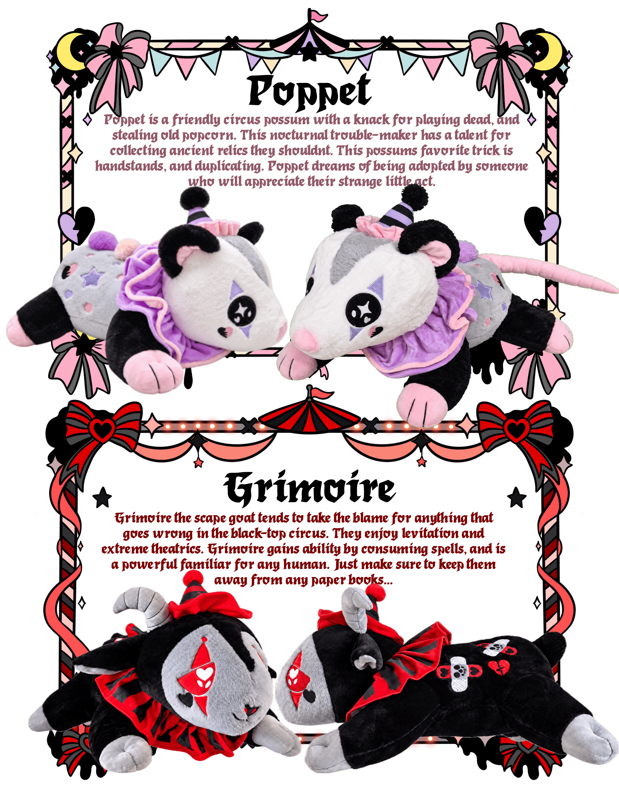 Grimoire Weighted Goat Plushie UNLOCKED