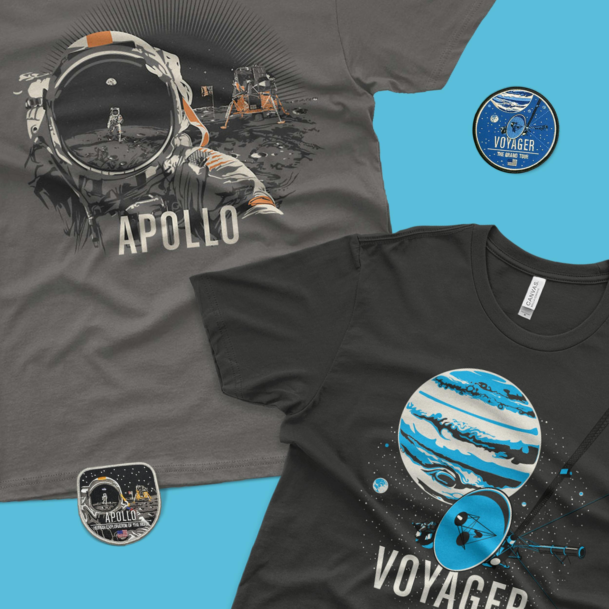 Two Tees, Two Patches