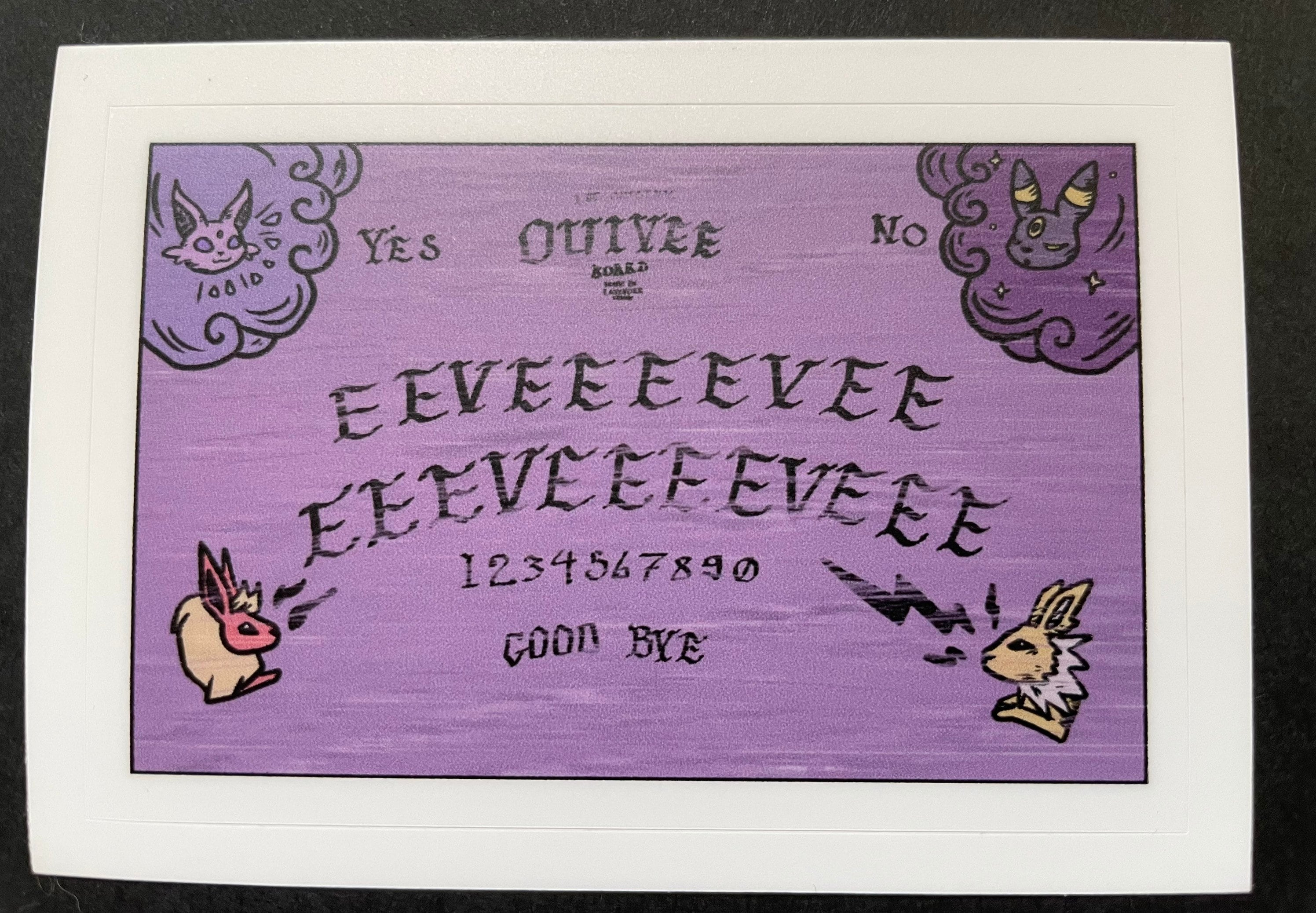 Ouivee board sticker