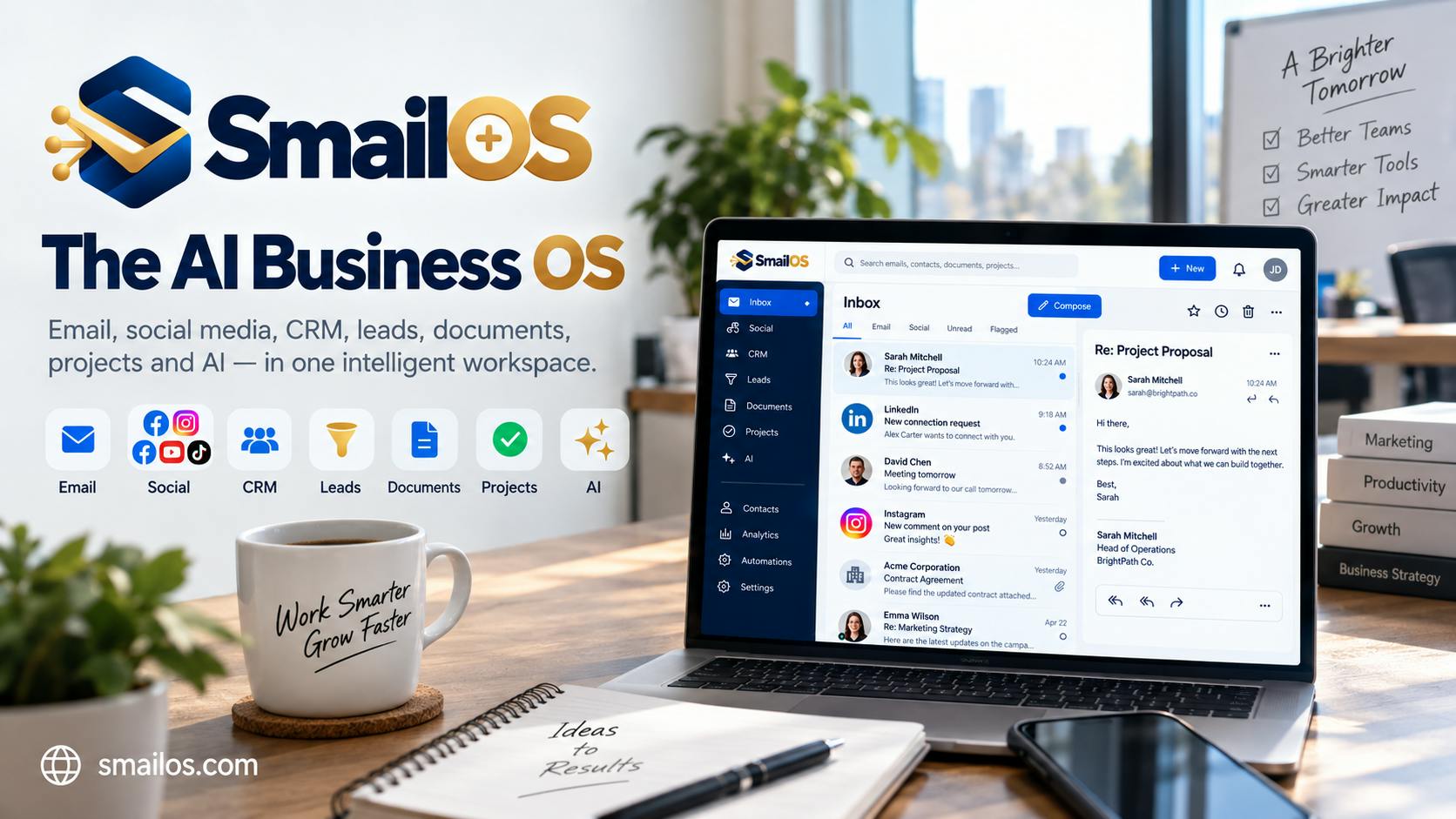SMailOS – The AI Business OS