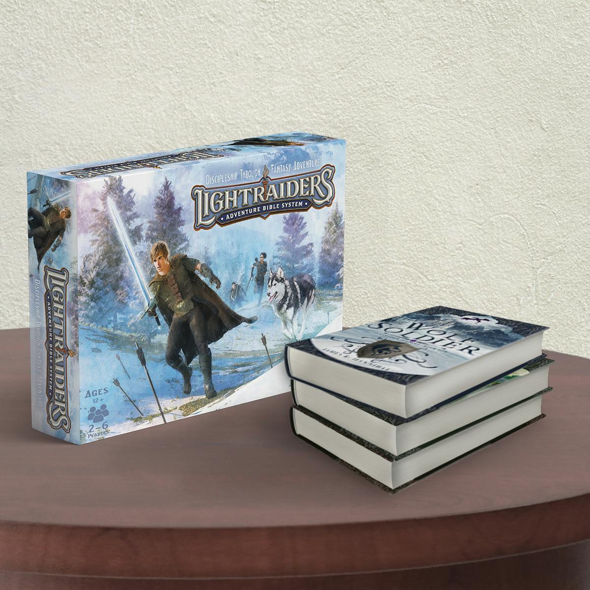 Game and Signed Lightraider Trilogy