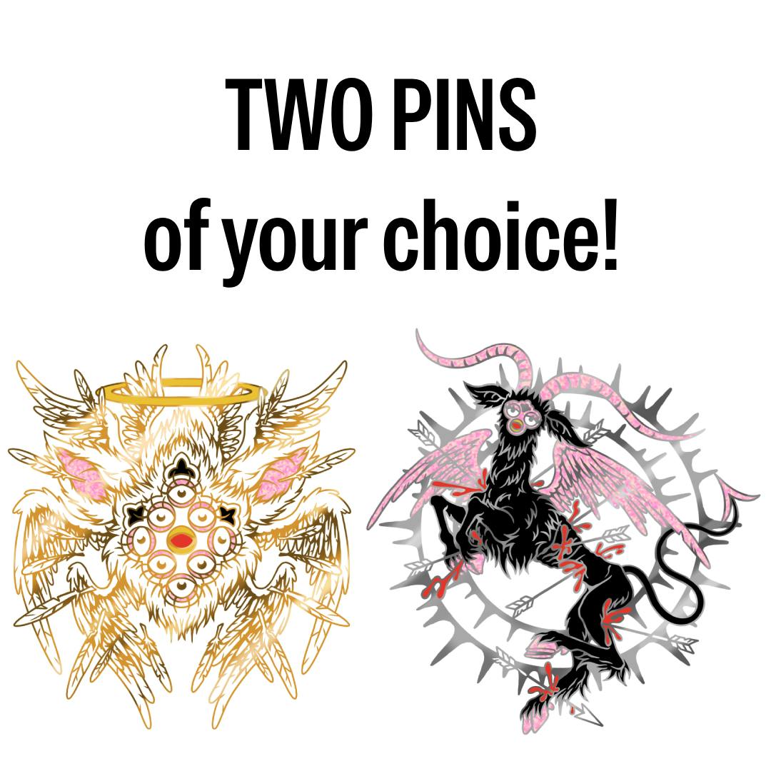 (Early Bird Deal) Two Pins!