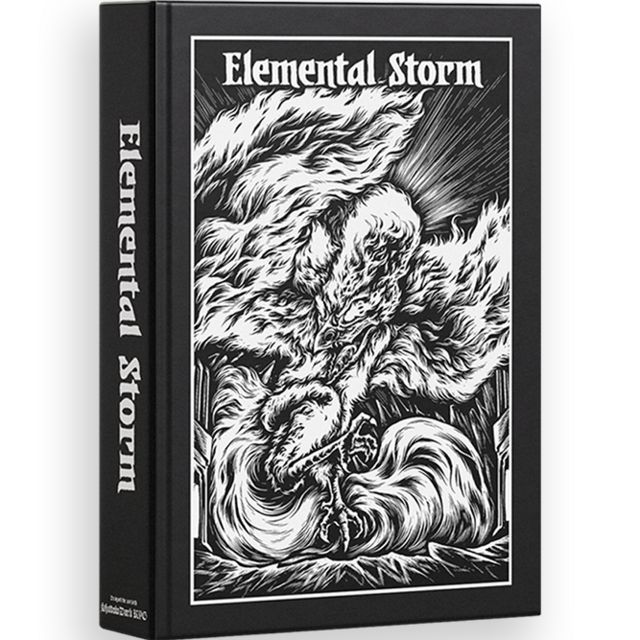 Elemental Storm Shadowdark Battlezoo Bestiary (Print + PDF)