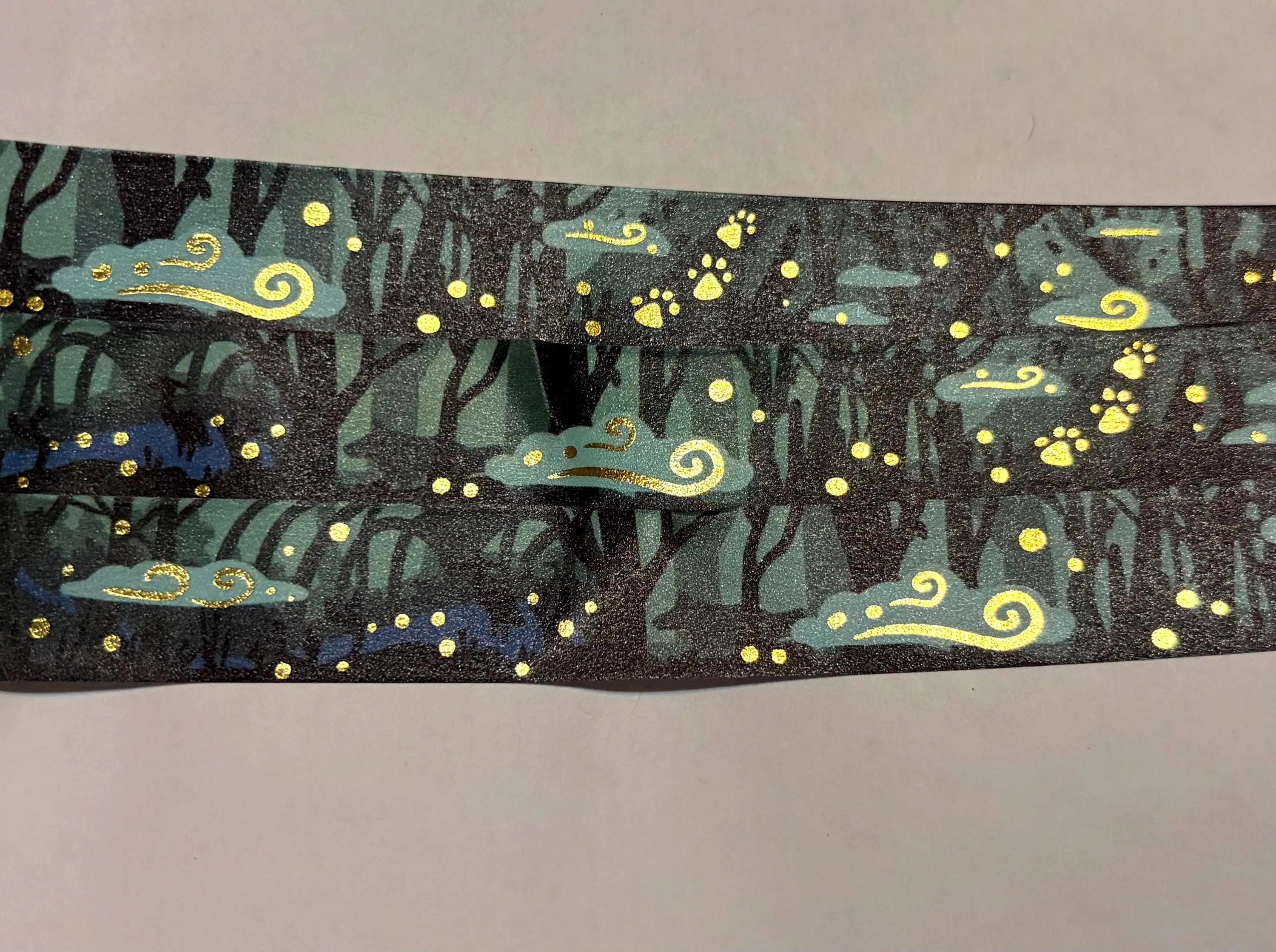 Foil washi tape- Marshes