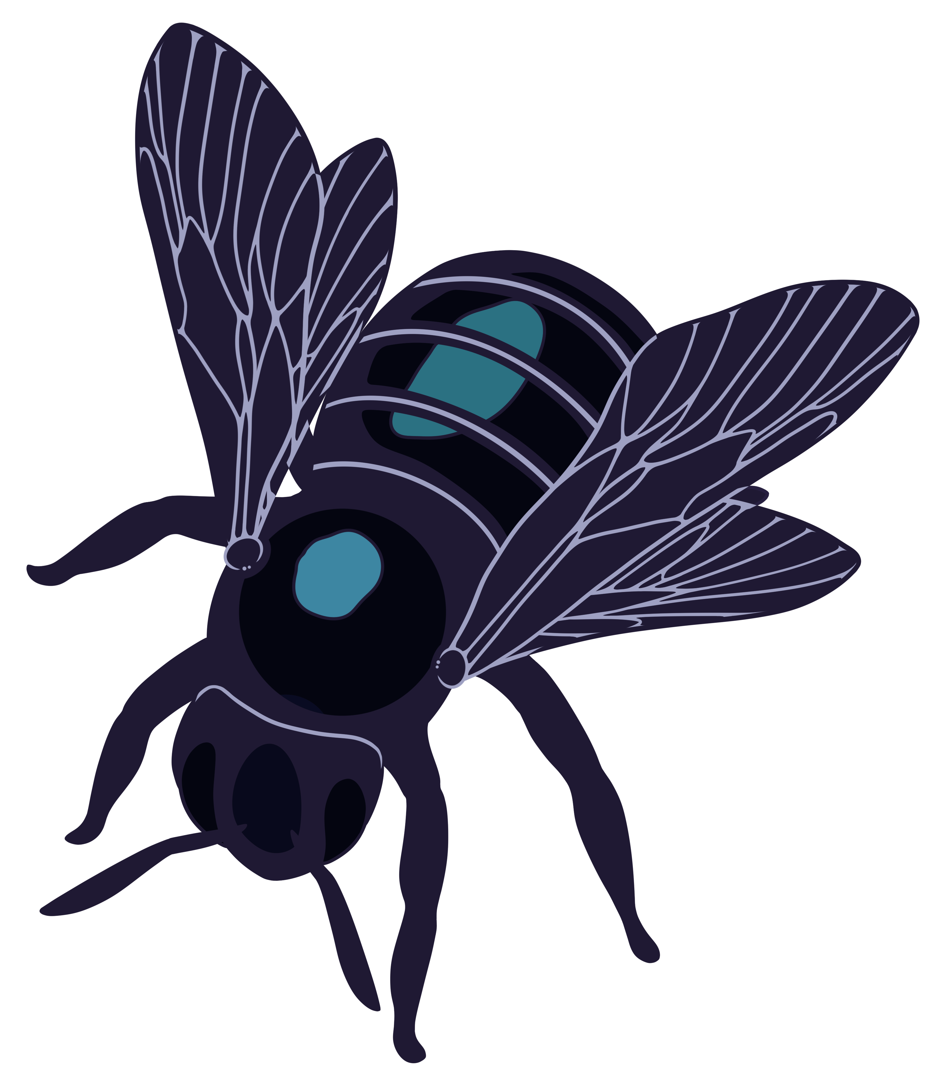 Rainbow Free Bee Mini Pin	