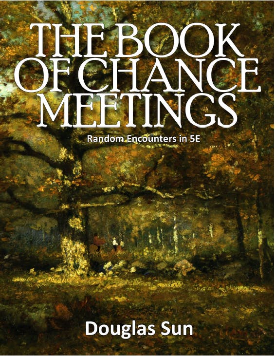 The Book of Chance Meetings — softcover print copy