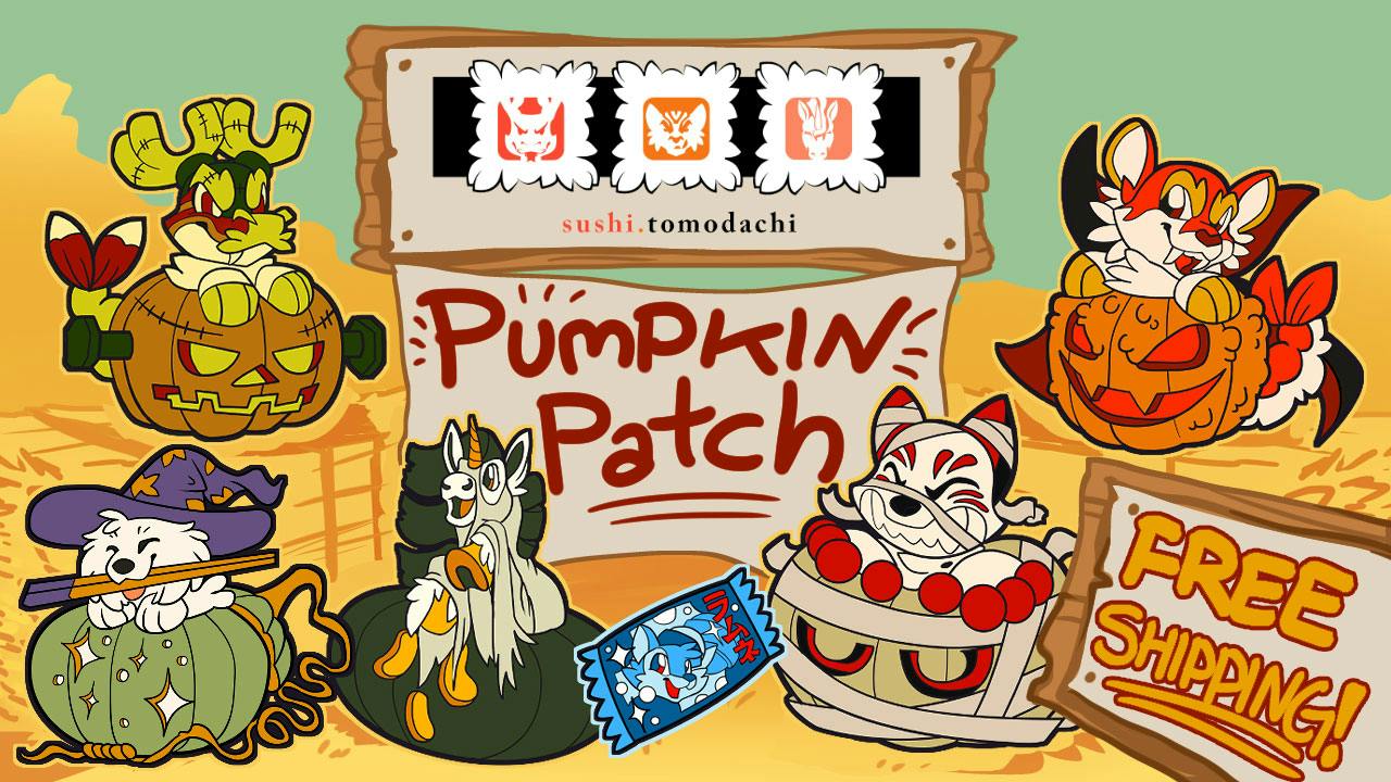 Sushi Tomodachi Pumpkin Patch