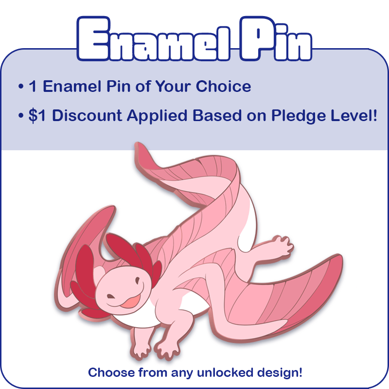 1 Enamel Pin ($1 Discount)