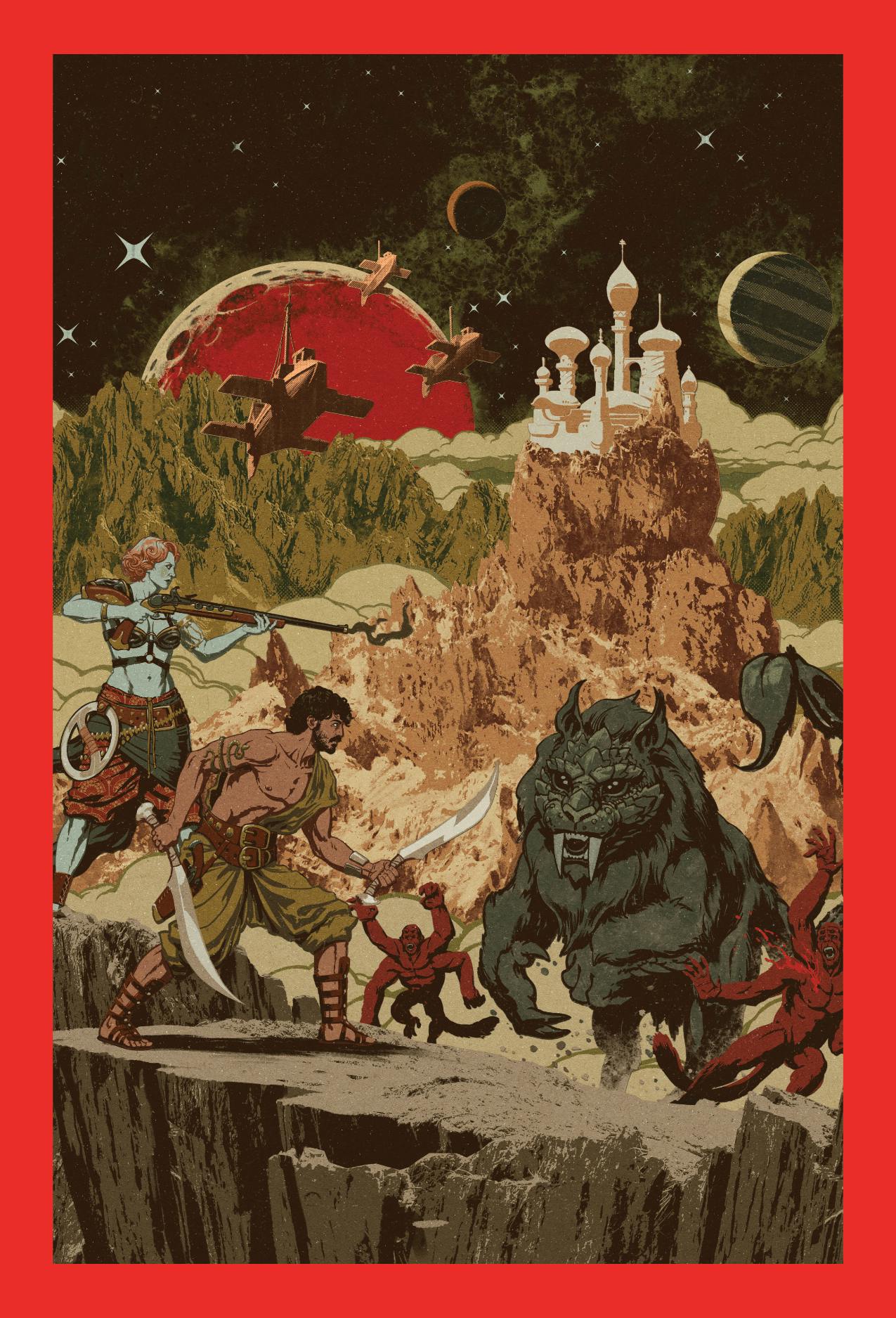 POSTCARD: Stranded on Phobos by Luis Melo