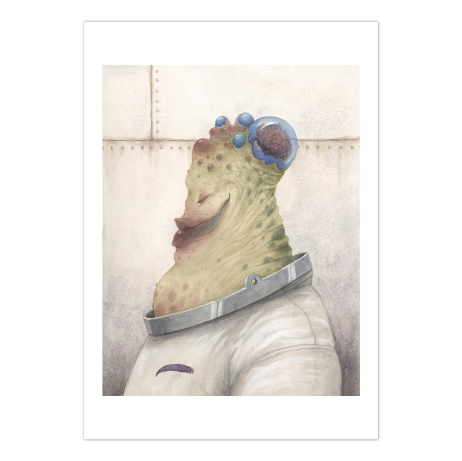 A4 Print Of Admiral Pimpleneurker 