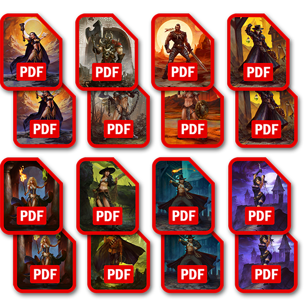 Deathbringer 1st Level Characters (PDF)
