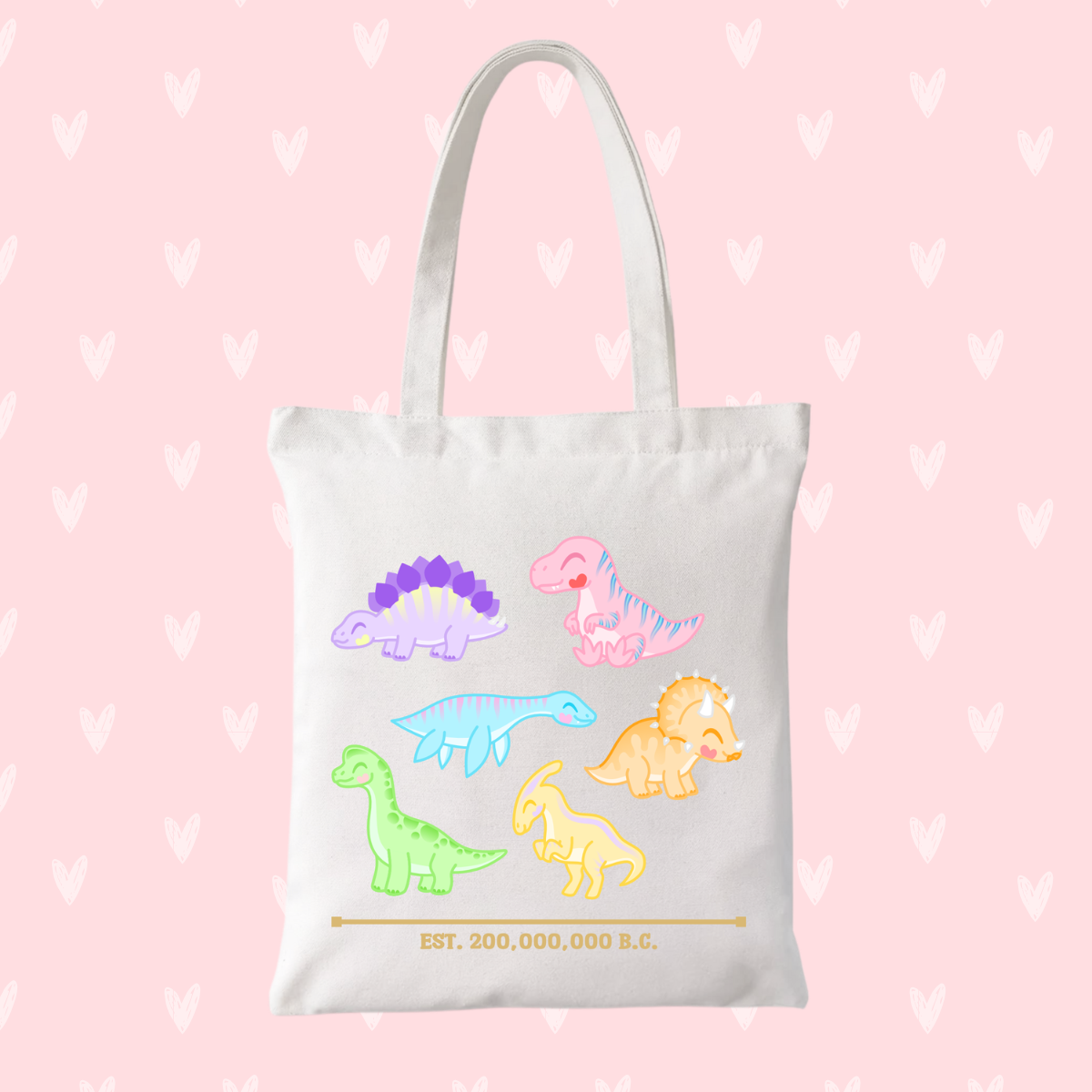 Jurassic Cuties Tote Bag