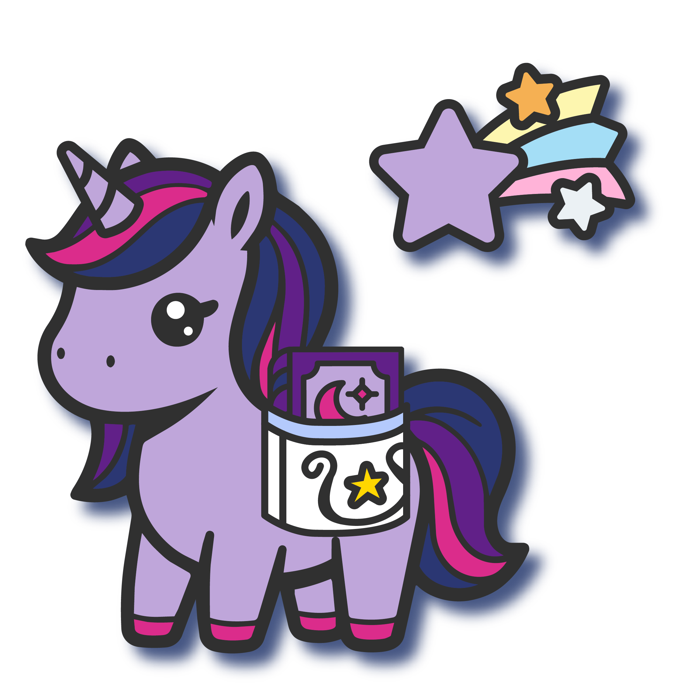 Spell Scholar & Mini Star Pin