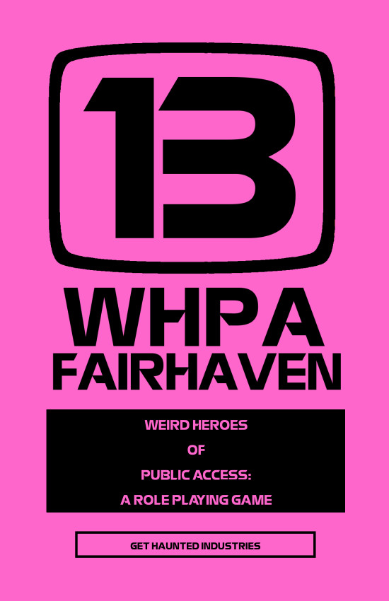WHPA TV-13 core softcover zine