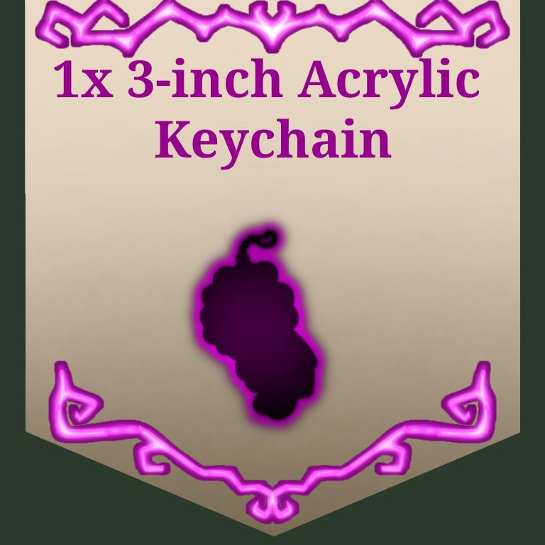 Additional 3-inch Acrylic Keychain