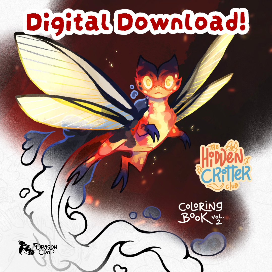 (Digital) Hidden Critter Coloring Book Vol. 2