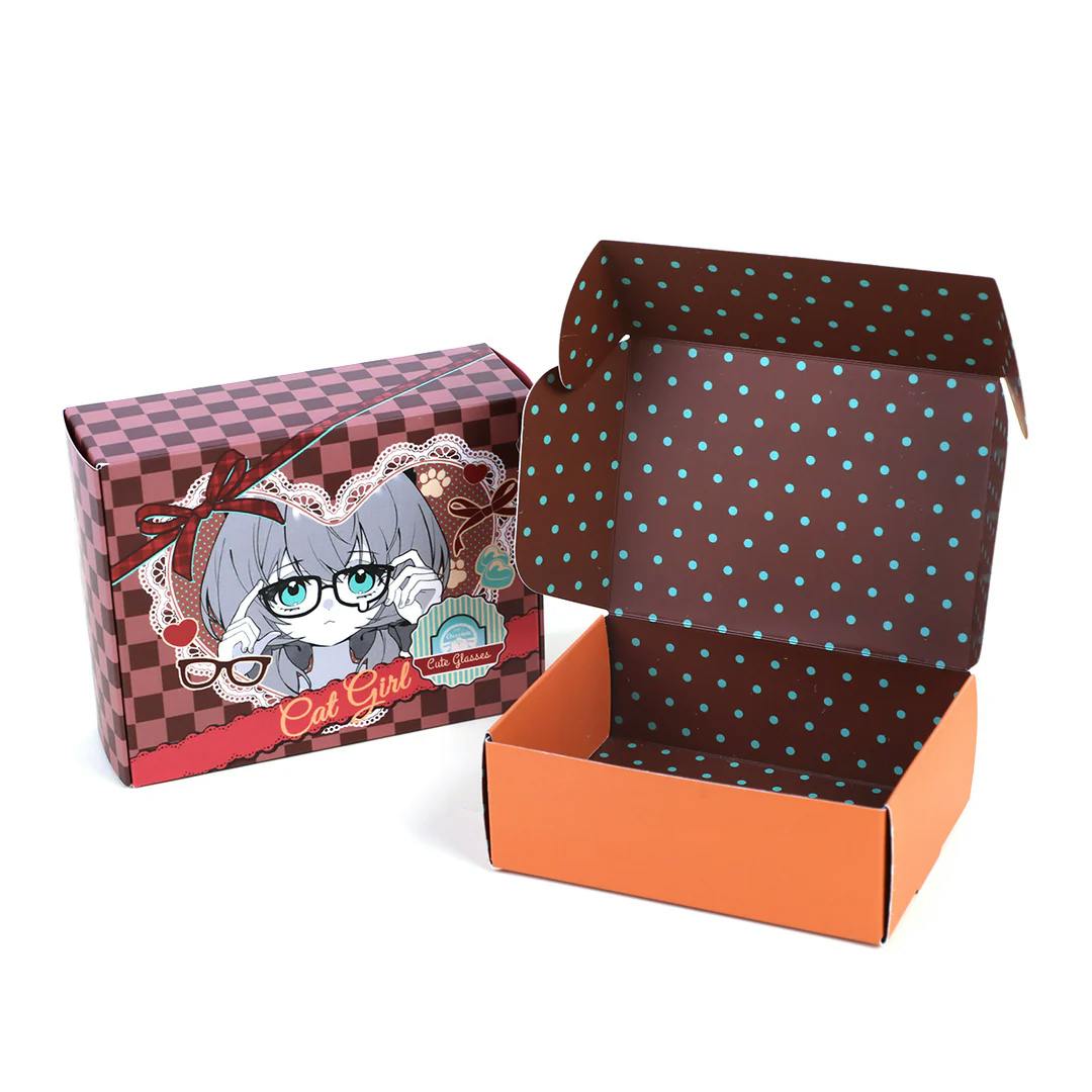 Custom box for each doll (will be in larger for shipping)