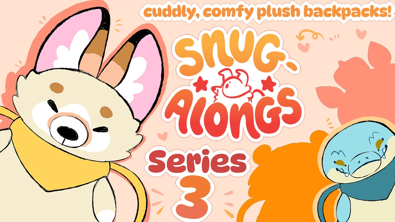 Snug-Alongs Plush Backpacks: Series 3