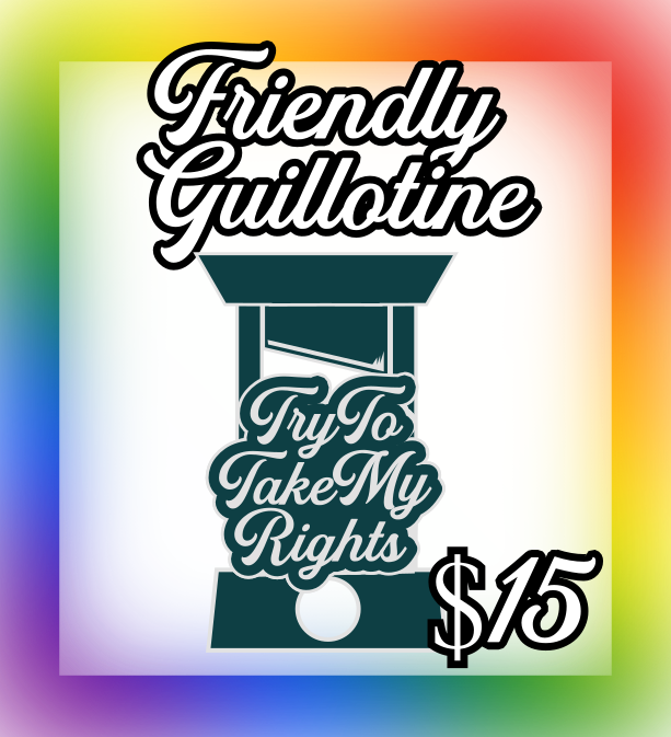 The Friendly Guillotine Pin