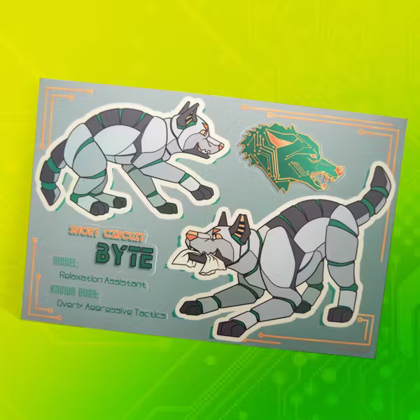 Character Sticker Sheet