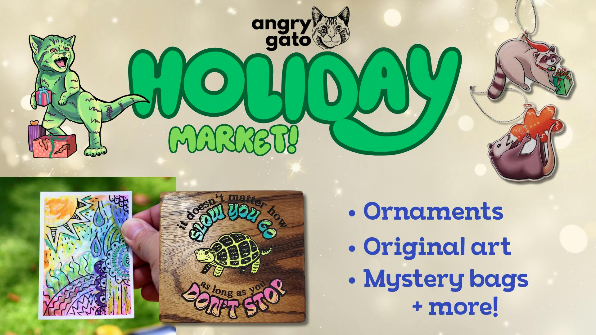 Angry Gato's Holiday Market