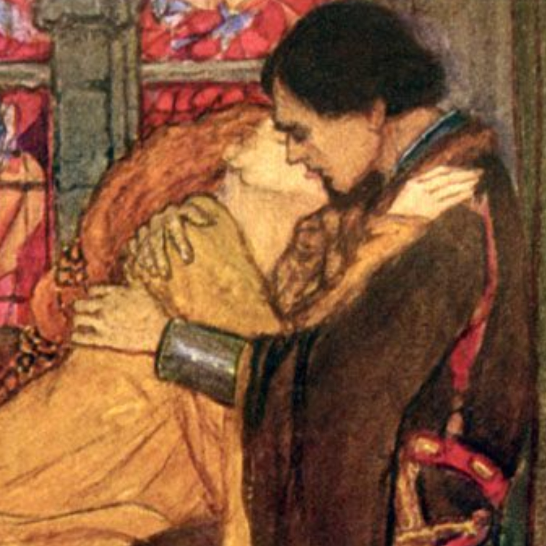 Kiss your sweetheart for good luck.