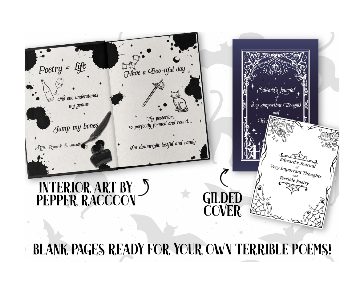 Edward's journal and sticker sheets