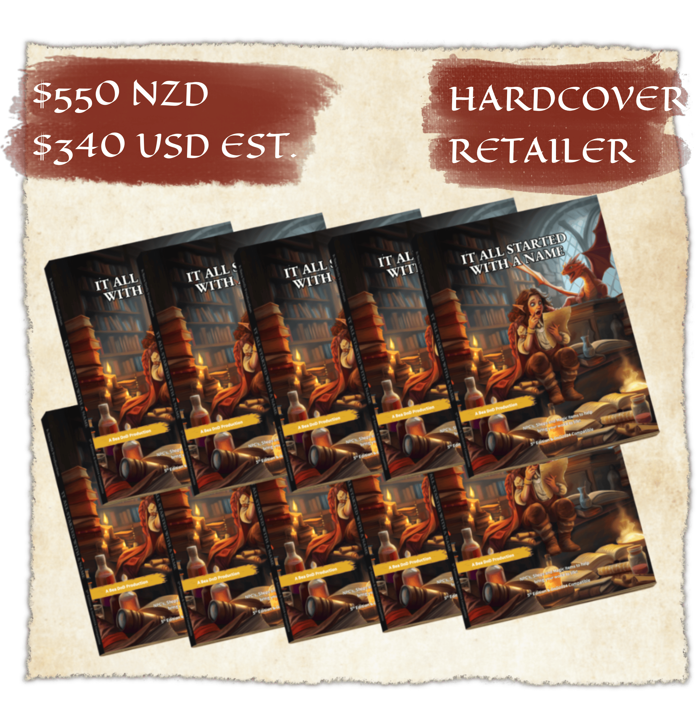 Merchant (Retailer - Hardcover Copy Editions)