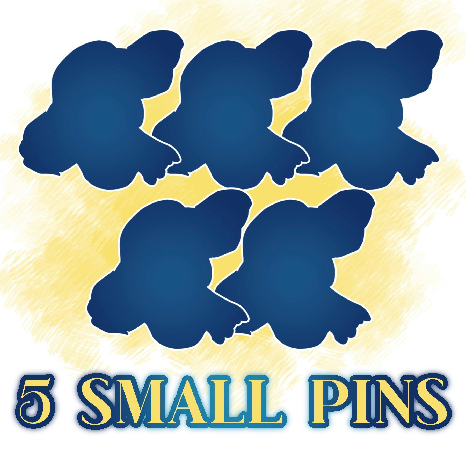 Early Bird: 5 small pins