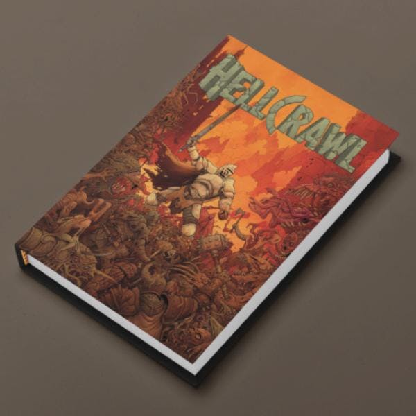 Additional HELLCRAWL Hardback Book