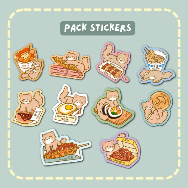 Full stickers pack
