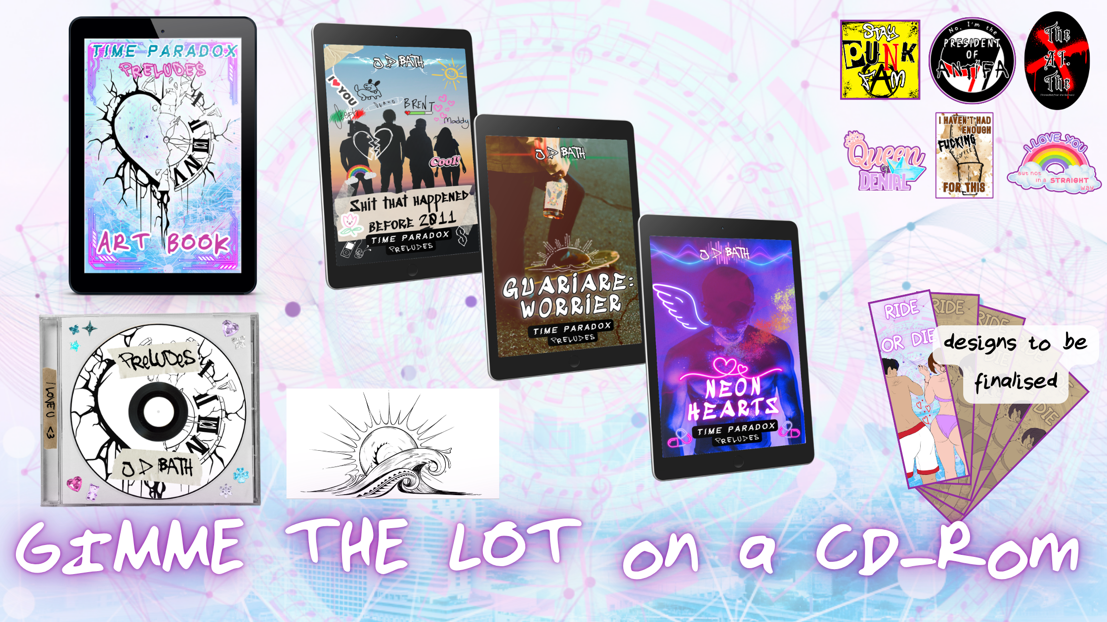 Gimme the lot on a CD-Rom