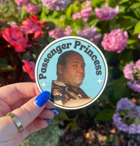Passenger Princess sticker