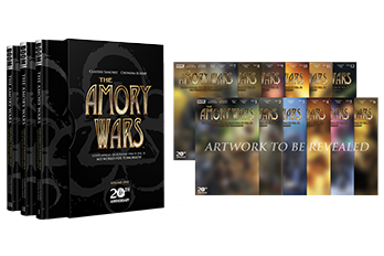 Complete THE AMORY WARS: NO WORLD FOR TOMORROW 20th Anniversary Slipcased Hardcover & 12 Issue Variant Set