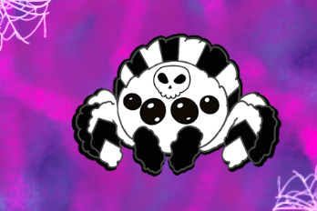 Hum Bug Jack Jumping Spider Hard Enamel Pin