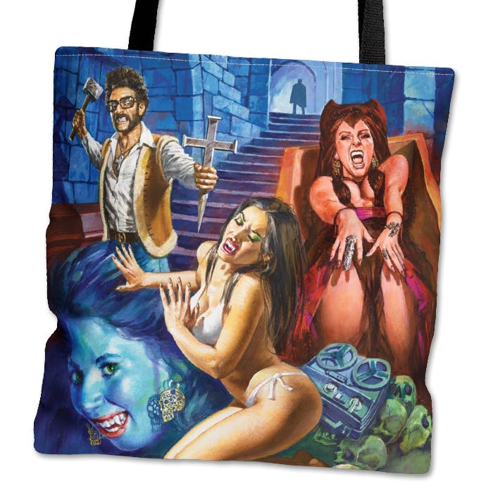 Emanuele Taglietti Orgy Of The Blood Freaks Tote Bag