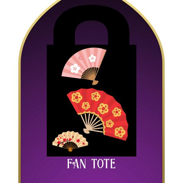 Fan tote bag